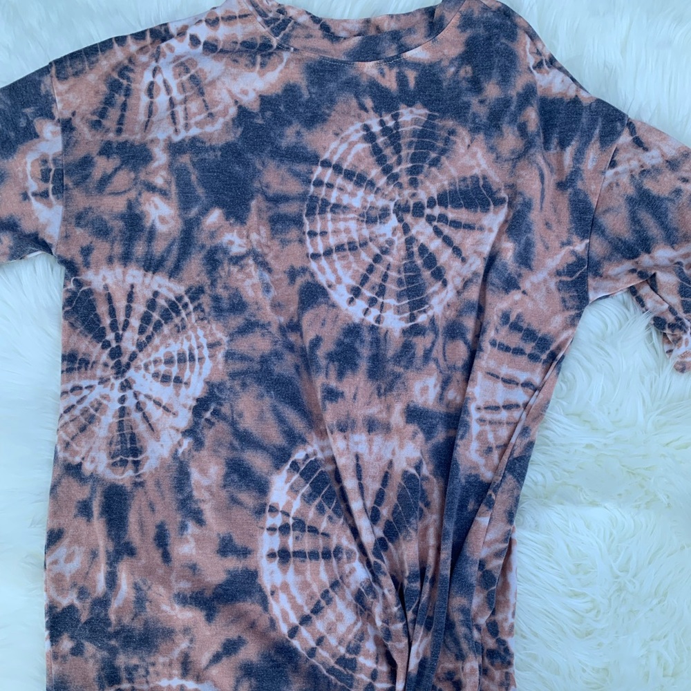 Tie dye T-shirt dress